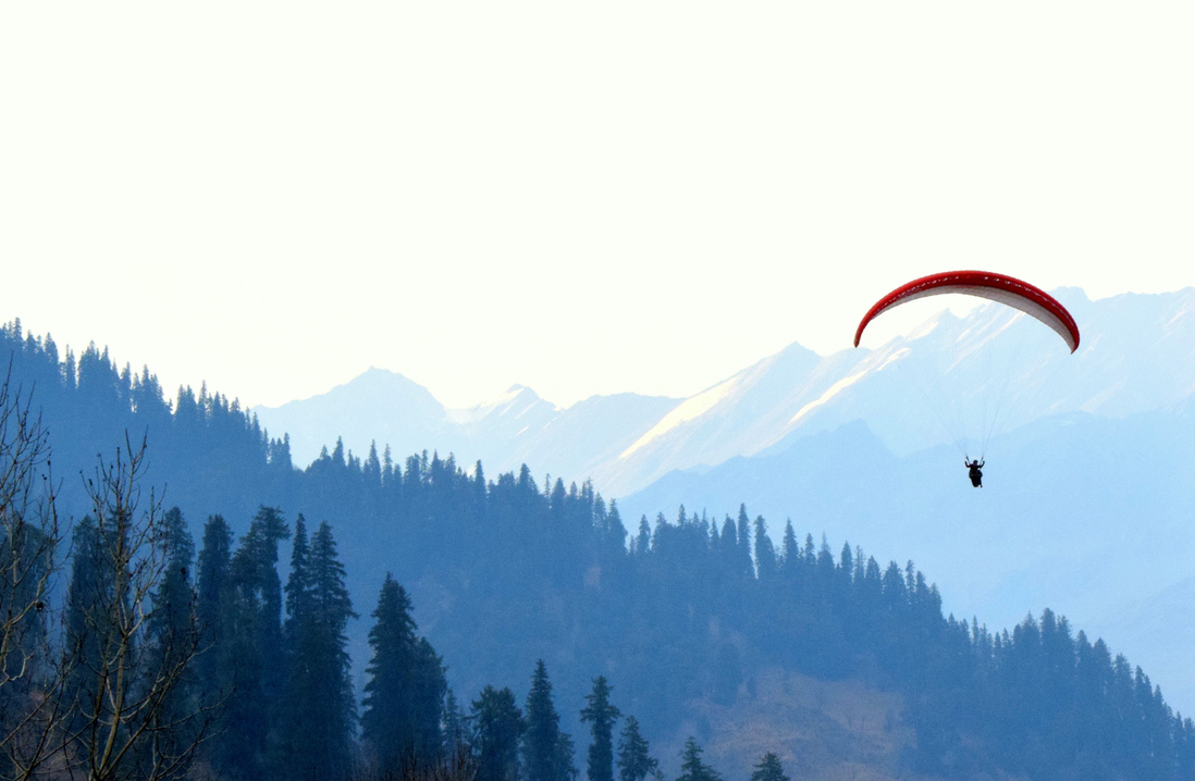 Paragliding for adventure, fun and life